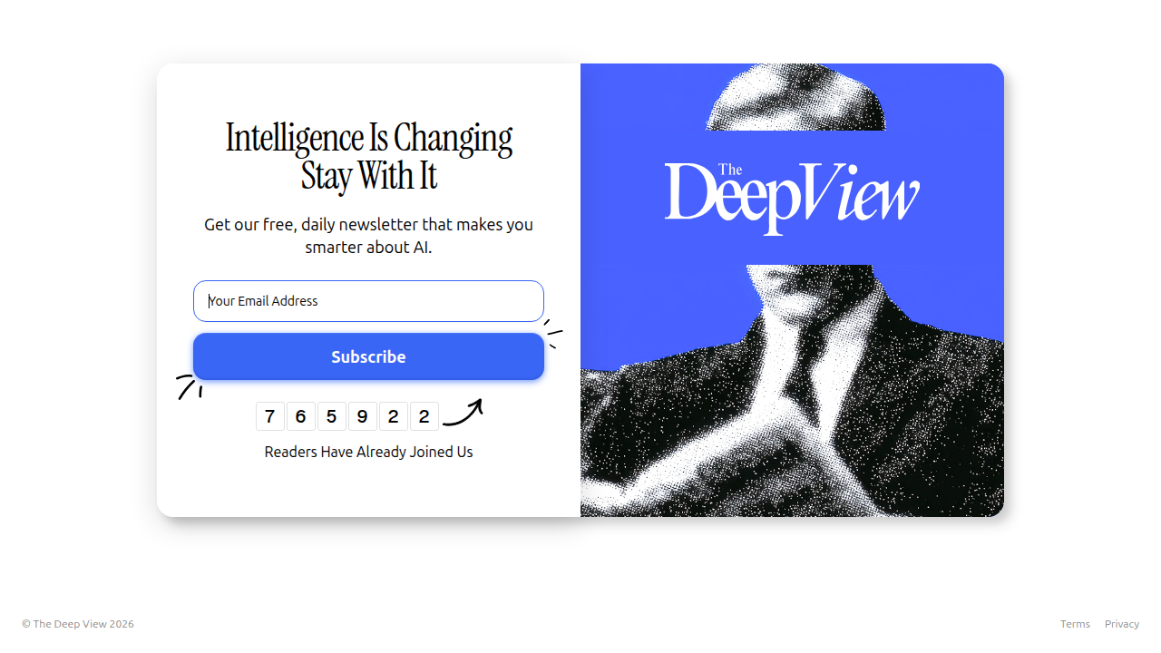 The Deep View Newsletter provides daily updates on AI and technology policy, crucial for informed decision-making.