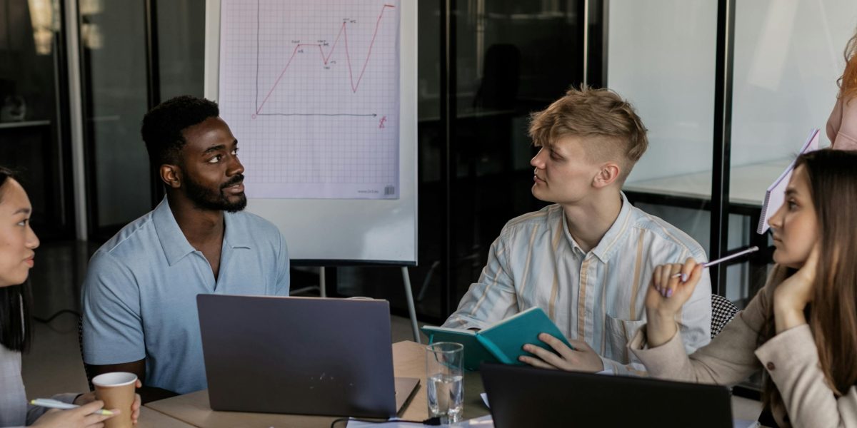 Policy professionals and tech leaders engaged in a discussion about the rapid changes in AI and its regulatory landscape.