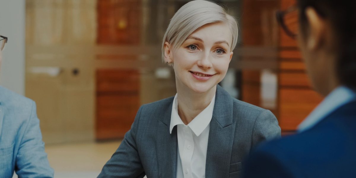 An expert partner guiding a client through complex technical and compliance aspects of AI adoption.