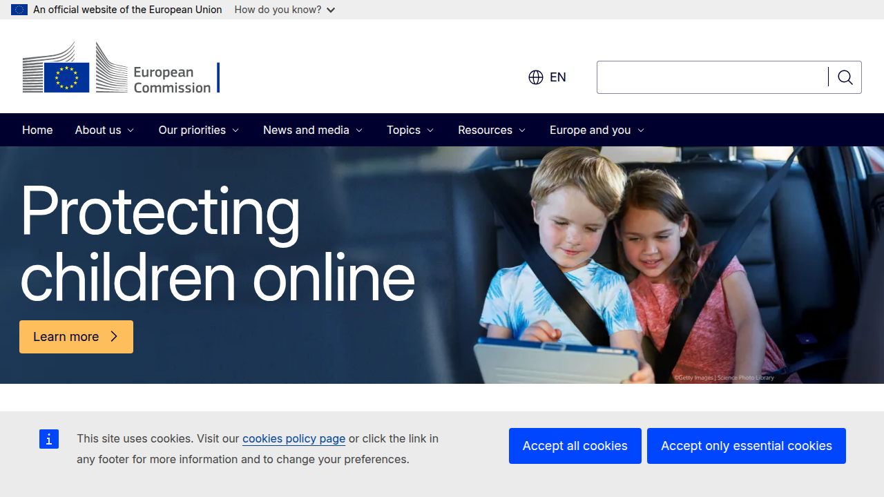 The official website of the European Commission, a key source for AI Act implementation details.