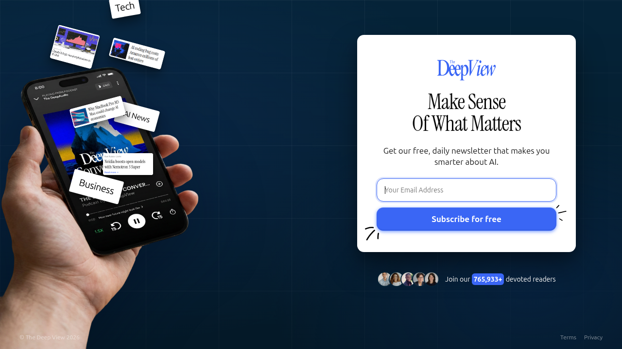 Stay informed on AI policy and governance with daily insights from The Deep View Newsletter.