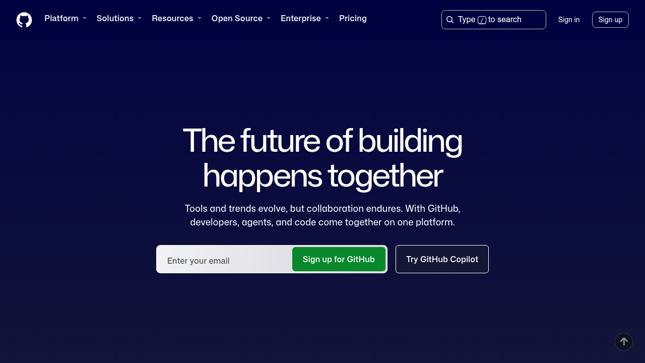GitHub's platform provides tools like Copilot, essential for modern developer productivity and collaboration.