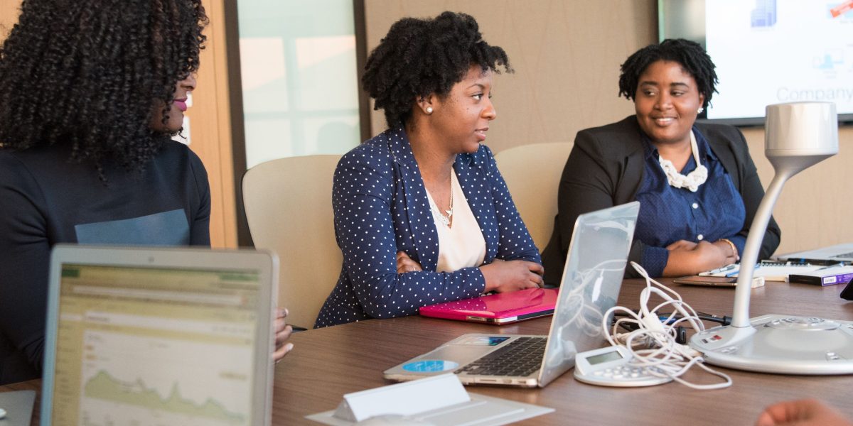 A business team collaborating to develop new strategies and adapt to evolving market demands.